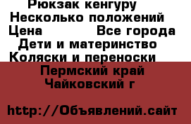 Рюкзак кенгуру 0 . Несколько положений › Цена ­ 1 000 - Все города Дети и материнство » Коляски и переноски   . Пермский край,Чайковский г.